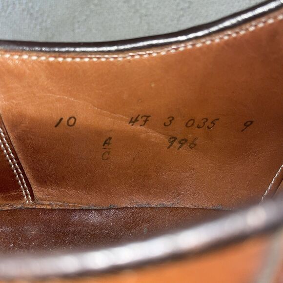 Alden Men’s Saddle Oxfords Size 10 A/C Brown Leather Going Out Party Business main image 11